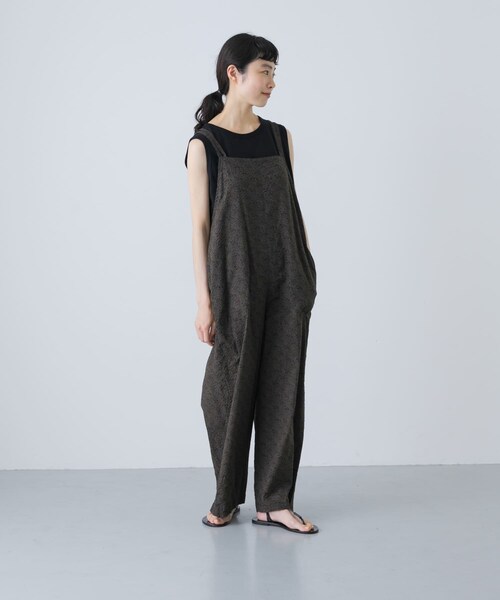 【美品】 かぐれ　リバティ　オールインワン　小花柄　オーバーオール　サロペット かぐれ（カグレ）の「リバティオールインワン（サロペット