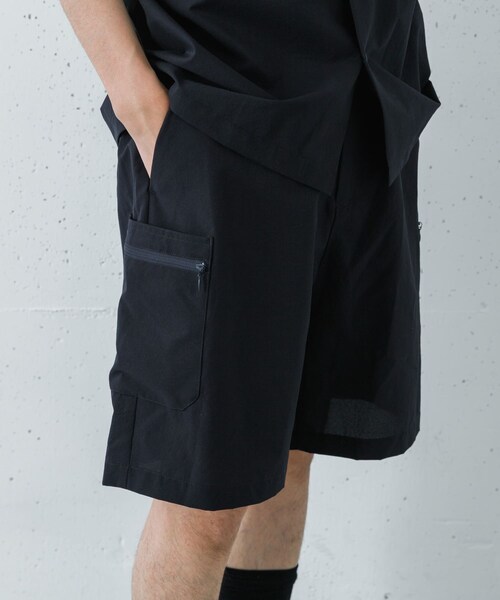 URBAN RESEARCH(アーバンリサーチ)の「『洗濯可/防シワ/撥水』COOL DOTS EASY SHORTS(その他パンツ・メンズ・BLACK/CHARCOAL/NAVY・M/L)」の8枚目の写真