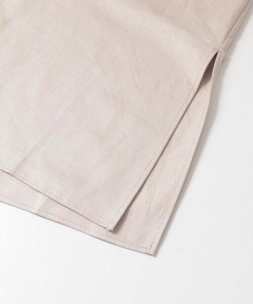 SENSE OF PLACE by URBAN RESEARCH（センスオブプレイスバイアーバンリサーチ）の「ガウンアウター（ノーカラージャケット・レディース・L.OLIVE/GREIGE・one）」の20枚目の写真