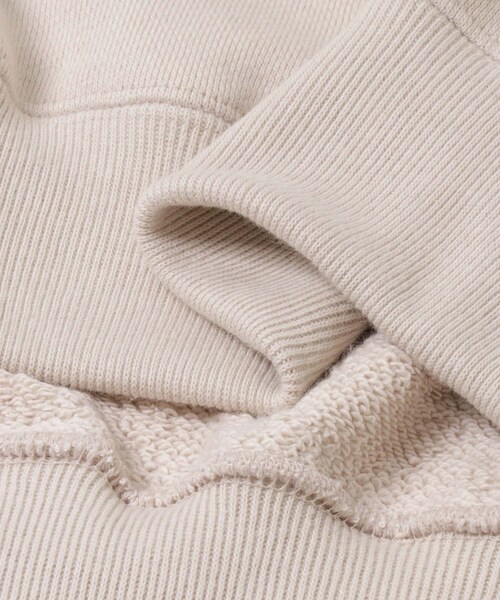 URBAN RESEARCH（アーバンリサーチ）の「FUJI　CREW NECK SWEAT（スウェット・メンズ・BLACK/BEIGE・4/5）」の12枚目の写真