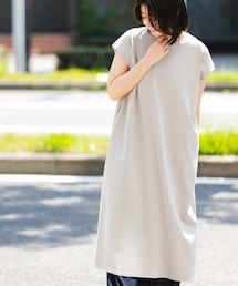 EKAL | 製品染カットワンピース(ワンピース)