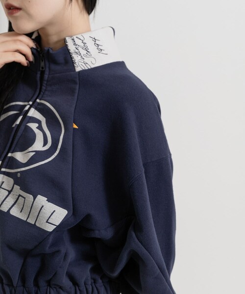 THE GOODLAND MARKET（ザグッドランドマーケット）の「77circa　track jacket cutback JK（テーラードジャケット・レディース・gray1/gray2/gray3/gray4/navy1/navy2/navy3/navy4・one）」の14枚目の写真
