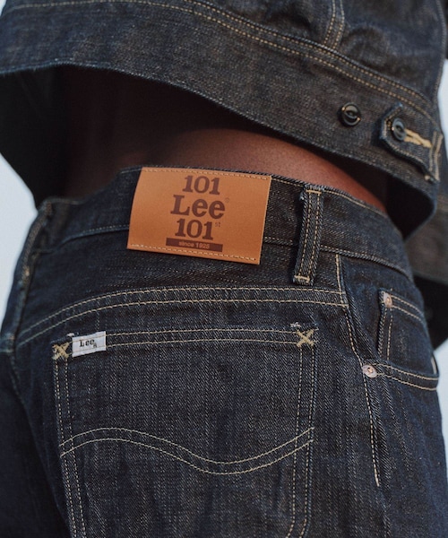 ADAM ET ROPE'（アダムエロペ）の「《別注》【Lee×MARKAWARE/リー×マーカウェア】EX 101 SP DENIM PANTS（デニムパンツ・メンズ・ネイビー・L/M/S/XL）」の3枚目の写真