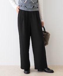 URBAN RESEARCH ROSSO | 『UR TECH SMOOTHLUXE』F by ROSSO　タックワイドパンツ(その他パンツ)