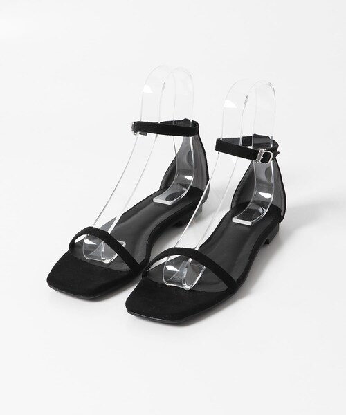 URBAN RESEARCH Sonny Label（アーバンリサーチサニーレーベル）の「フェイクスウェードサンダル（サンダル・レディース・ブラック/トープ/ピンク・S/M/L）」の6枚目の写真