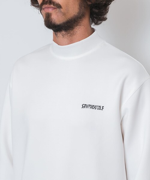 URBAN RESEARCH Sonny Label（アーバンリサーチサニーレーベル）の「OOPS×RYUAMBE 　モックネックロングTシャツ（Tシャツ/カットソー・メンズ・OFF/BLACK/GREEN・M/L/XL）」の12枚目の写真