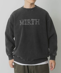 ITEMS URBANRESEARCH | パウダー加工 裏起毛スウェットプルオーバー(スウェット)