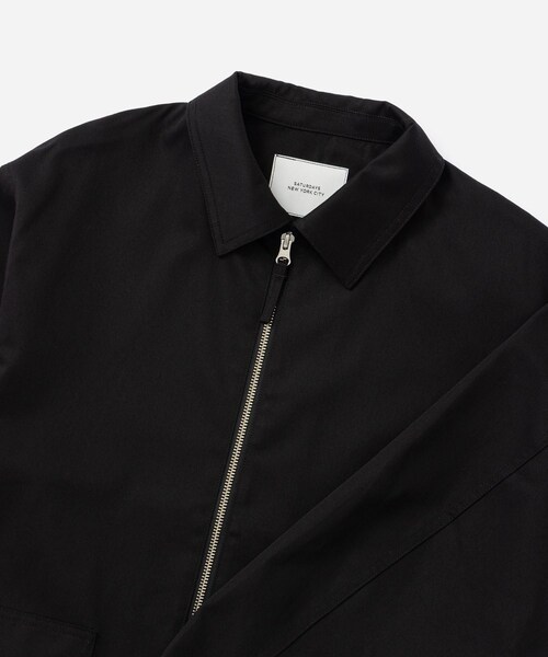 Saturdays NYC（サタデーズ ニューヨークシティ ）の「Harrison Zip Blouson（ブルゾン・レディース・ブラック/グレー・L/M/S/XL）」の19枚目の写真