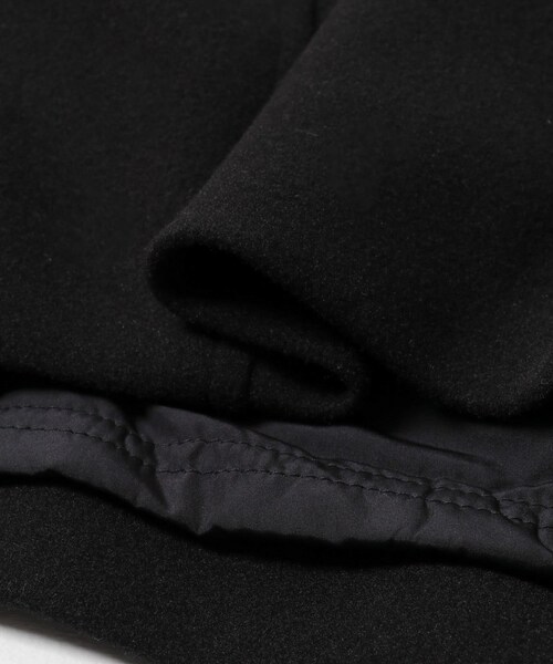 URBAN RESEARCH DOORS（アーバンリサーチドアーズ）の「ニットメルトン パデット ショートコート（テーラードジャケット・メンズ・BROWN/BLACK・M/L）」の14枚目の写真