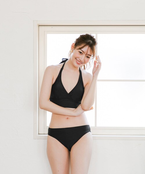 RODE SKO（ロデスコ）の「ロングパンツセット∴（水着・レディース・MOSS GREEN/BLACK・FREE）」の8枚目の写真