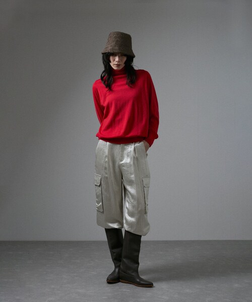 ADAM ET ROPE'(アダムエロペ)の「【La Maison de Lyllis(メゾンドリリス)】BELL(ハット・レディース・ブラック/ブラウン・F)」の11枚目の写真