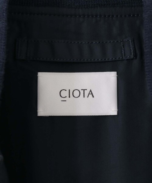 URBAN RESEARCH（アーバンリサーチ）の「CIOTA　スビンコットンナイロンツイルフライトジャケット（MA-1・レディース・ブラック/ネイビー・FREE）」の20枚目の写真