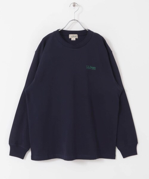 URBAN RESEARCH DOORS（アーバンリサーチドアーズ）の「L.L.Bean JAPAN EDITION　UNION LONG SLEEVE T-SHIRTS（Tシャツ/カットソー・メンズ・WHITE/BIRCH/TOP GREY/TOP SAX/TOP RED/NAVY・M/L/XL）」の5枚目の写真