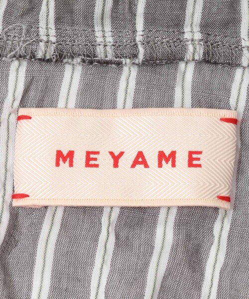 URBAN RESEARCH DOORS(アーバンリサーチドアーズ)の「MEYAME STRIPED LIGHT PARKA(パーカー・レディース・BLACK・One)」の8枚目の写真