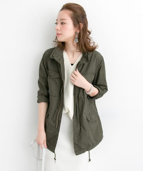 URBAN RESEARCH（アーバンリサーチ）の「ALPHA INDUSTRIES×URBAN RESEARCH iD　別注M-65COAT（ミリタリージャケット・レディース・KHAKI/BEIGE・XS）」の6枚目の写真