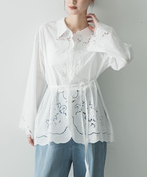 URBAN RESEARCH | カットワーク刺繍シャツ(シャツ/ブラウス)