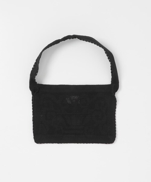 かぐれ（カグレ）の「Nananita　FOUNTAIN CROCHET BAG（その他雑貨・レディース・DOVE/BLACK・Free）」の2枚目の写真