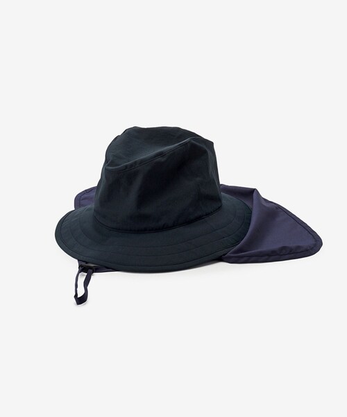 ADAM ET ROPE'（アダムエロペ）の「【J'aDoRe限定】【KIJIMA TAKAYUKI(キジマ タカユキ)】DETACHABLE SUNSHADE SOFT HAT（ハット・レディース・ブラック/ネイビー・1/2）」の3枚目の写真