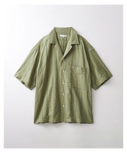 nissen（ニッセン）の「【INPEEBS】レースオープンカラーシャツ（シャツ/ブラウス・メンズ・カーキ/ブラック・M/L/LL/3L/4L/5L/6L/8L/10L）」の21枚目の写真