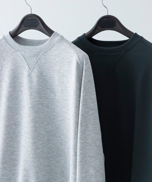 URBAN RESEARCH（アーバンリサーチ）の「DAIWA PIER39　TECH SWEAT CREW FREEDOM SLEEVE（スウェット・メンズ・INK BLACK/H/GRAY・S/M/L/XL）」の14枚目の写真