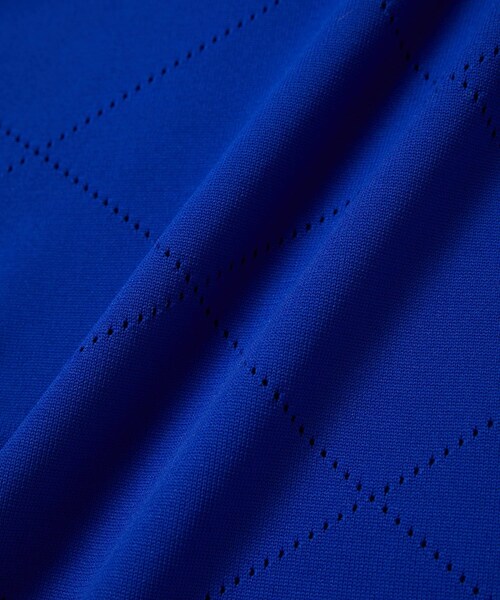 ROPE'(ロペ)の「【ECO】ダイヤ柄ニットベスト(ベスト・レディース・ホワイト/ブルー・L/M/S)」の17枚目の写真