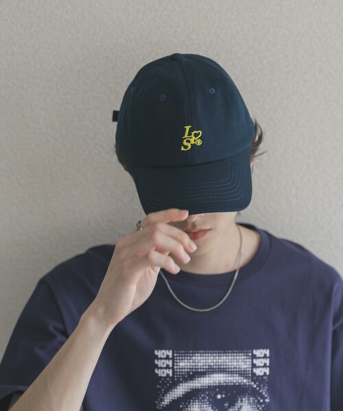 SENSE OF PLACE by URBAN RESEARCH（センスオブプレイスバイアーバンリサーチ）の「『別注』LOVE POP STUDIO×SENSE OF PLACE　キャップ（キャップ・メンズ・BLACK/BROWN/NAVY・One）」の19枚目の写真