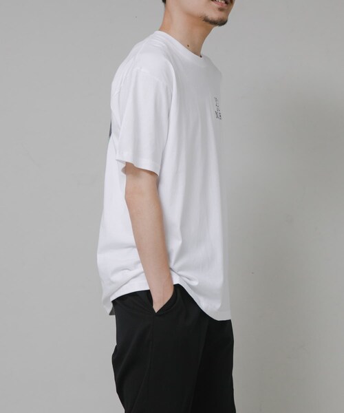 URBAN RESEARCH(アーバンリサーチ)の「semoh UNO×YGM “JOTL” TEE(Tシャツ/カットソー・メンズ・WHITE/BLACK・1/2)」の8枚目の写真
