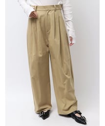Ungrid | 【新色入荷！】コクーンチノパンツ(チノパンツ)