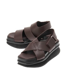 ELENDEEK | ASYME BELT SANDAL(サンダル)