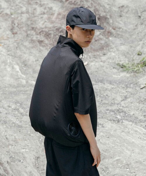 URBAN RESEARCH（アーバンリサーチ）の「LOWERCASE　LC×空調服AIRCOOLING VEST（ベスト・メンズ・88 BLACK/86 D NAVY/6 BEIGE・M/L/XL）」の5枚目の写真
