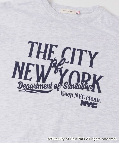 URBAN RESEARCH DOORS(アーバンリサーチドアーズ)の「GOOD ROCK SPEED NYC TSHIRTS(Tシャツ/カットソー・レディース・ASH・One)」の4枚目の写真