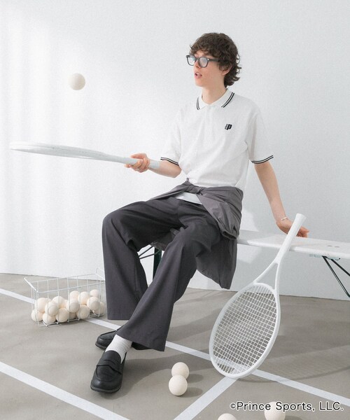 SENSE OF PLACE by URBAN RESEARCH（センスオブプレイスバイアーバンリサーチ）の「『別注』prince　ポロシャツ（ポロシャツ・メンズ・GREEN/WHITE/BLACK/NAVY・M/L）」の10枚目の写真