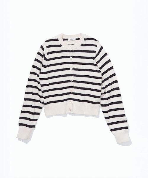 ROPE'（ロペ）の「オーガニックコットンニットカーディガン/イージーケア（ニット/セーター・レディース・ホワイト系/ネイビー/レッド系/ピンク・F）」の5枚目の写真