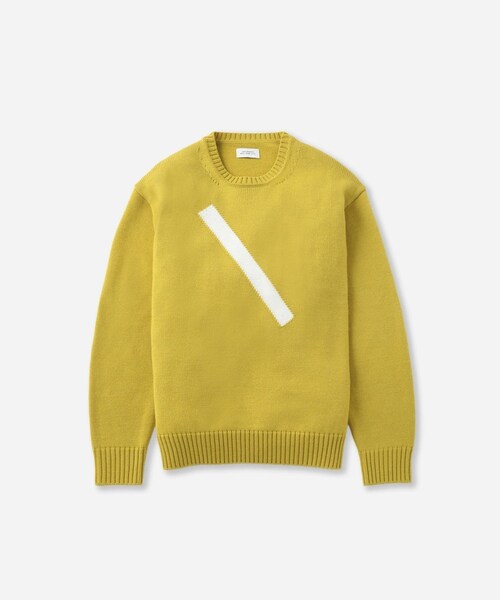 Saturdays NYC(サタデーズ ニューヨークシティ )の「Greg Slash Sweater(ニット/セーター・レディース・ブラック/グリーン/イエロー・L/M/S/XL)」の22枚目の写真