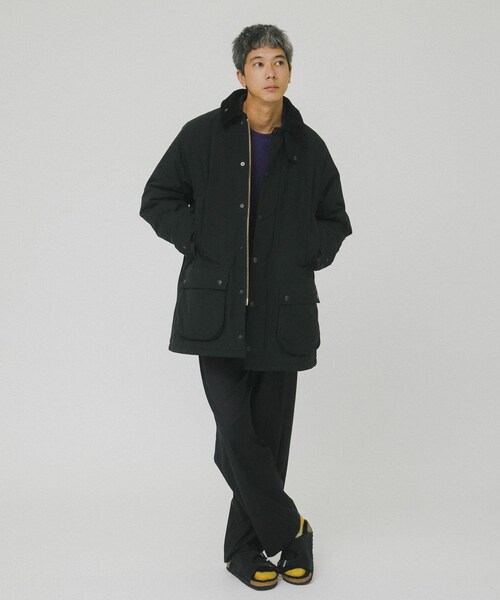 URBAN RESEARCH(アーバンリサーチ)の「『別注』Barbour / URBAN RESEARCH PADDED OS BEAUFORT(テーラードジャケット・メンズ・black/navy・36/38/40/42)」の5枚目の写真