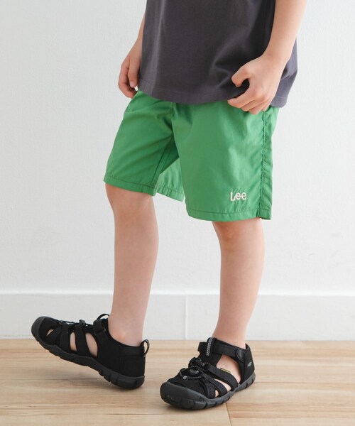 URBAN RESEARCH DOORS(アーバンリサーチドアーズ)の「Lee ATHLETIC SHORTS(KIDS)(その他トップス・キッズ・GREEN/BLACK・110/120/130/140)」の2枚目の写真