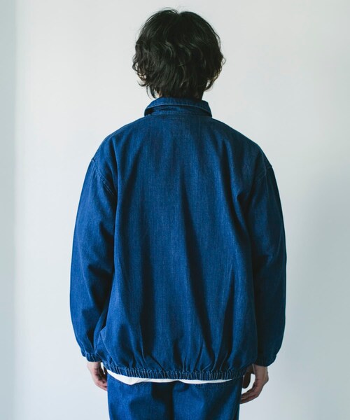 URBAN RESEARCH DOORS(アーバンリサーチドアーズ)の「Denim Zip Blouson(デニムジャケット・メンズ・INDIGO/ONE WASH・M/L/XL)」の13枚目の写真