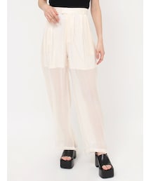 MURUA | シャイニーシアーパンツ【セット販売対象】(その他パンツ)
