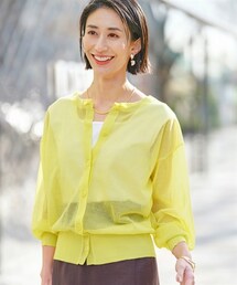 nissen | ２WAYシアーニットカーディガン【OtonaSMILE】(ニット/セーター)