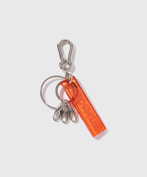 ADAM ET ROPE'(アダムエロペ)の「【KYOU/キョウ】EMPLOYEE Store Key Ring(キーホルダー・レディース・ブルー/オレンジ・F)」の2枚目の写真