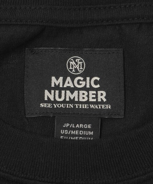 URBAN RESEARCH Sonny Label（アーバンリサーチサニーレーベル）の「MAGIC NUMBER　NAOKO MIYAUCHI T-SHIRTS（Tシャツ/カットソー・メンズ・WHITE/BLACK・M/L）」の10枚目の写真