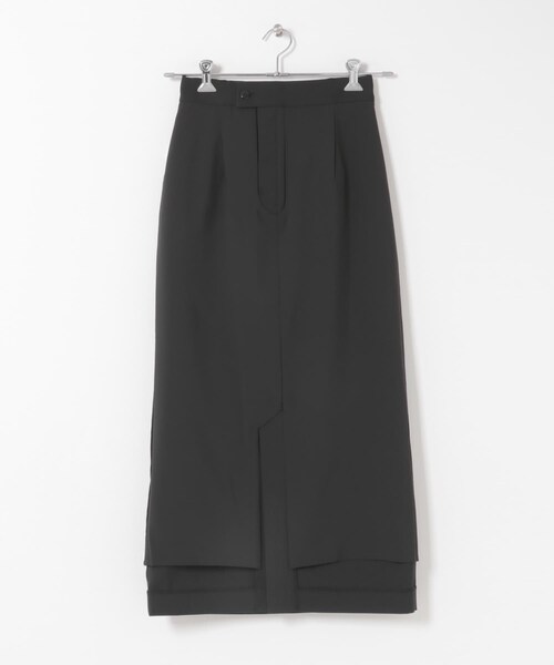 URBAN RESEARCH ROSSO（アーバンリサーチロッソ）の「ベルト付ツイルストレッチスカート（スカート・レディース・WHITE/BLACK・36/38）」の22枚目の写真
