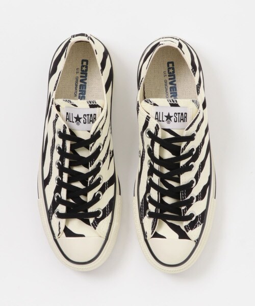 SENSE OF PLACE by URBAN RESEARCH(センスオブプレイスバイアーバンリサーチ)の「『WEB限定』CONVERSEALL ALL STAR US ZEBRA OX(スニーカー・レディース・WHITE・22.5/23.5/24.5)」の11枚目の写真