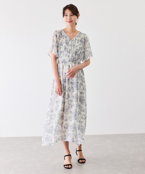 Jayro(ジャイロ)の「ミニプリーツフロントシフォンワンピース(ワンピース・レディース・ブラック系/ホワイト系/ピンク・M)」の18枚目の写真