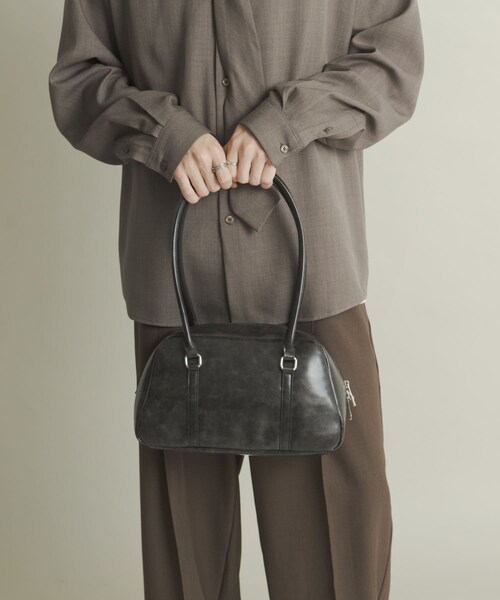 SENSE OF PLACE by URBAN RESEARCH（センスオブプレイスバイアーバンリサーチ）の「ロングハンドルボストンバッグ（ボストンバッグ・メンズ・BLACK/CHARCOAL/SILVER・one）」の8枚目の写真