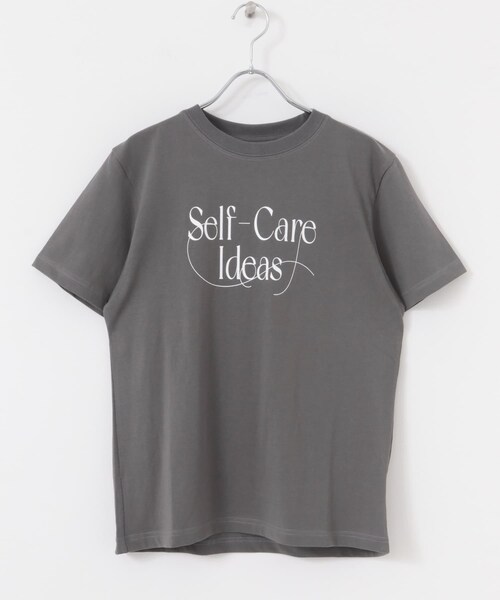 URBAN RESEARCH ROSSO（アーバンリサーチロッソ）の「WAVEUNION　SELF CARE IDEA T-SHIRTS（Tシャツ/カットソー・レディース・GRAY/WHITE/BEIGE・1）」の10枚目の写真