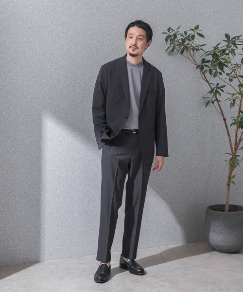 URBAN RESEARCH DOORS(アーバンリサーチドアーズ)の「『洗濯可/防シワ』LIFE STYLE TAILOR カルゼストレッチコンフォータブルパンツ(スラックス・メンズ・GRAY/NAVY/KHAKI・S/M/L/XL)」の10枚目の写真