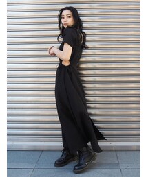 EVRIS | サイドオープンドロストロングワンピース(ワンピース)