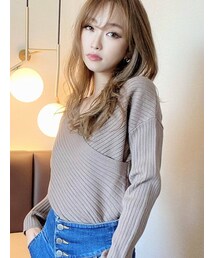 RESEXXY | カシュクールニットトップス(ニット/セーター)