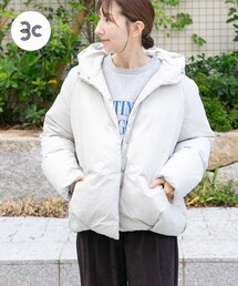 ITEMS URBANRESEARCH（アイテムズ アーバンリサーチ）の「GREENDOWNコクーンフードジャケット（その他アウター）」